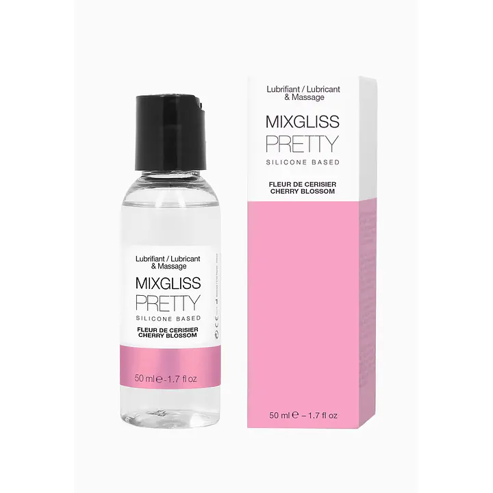 Лубрикант на силіконовій основі MixGliss PRETTY - FLEUR CERISIER (50 мл) з ароматом квіток вишні - Master