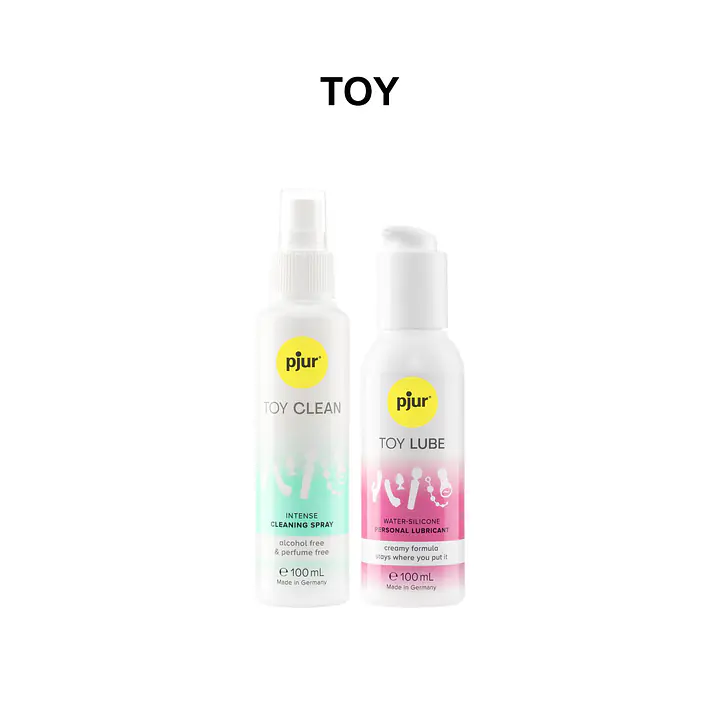 Антибактеріальний спрей для секс-іграшок pjur Toy Clean 100 мл без спирту, делікатний - Master