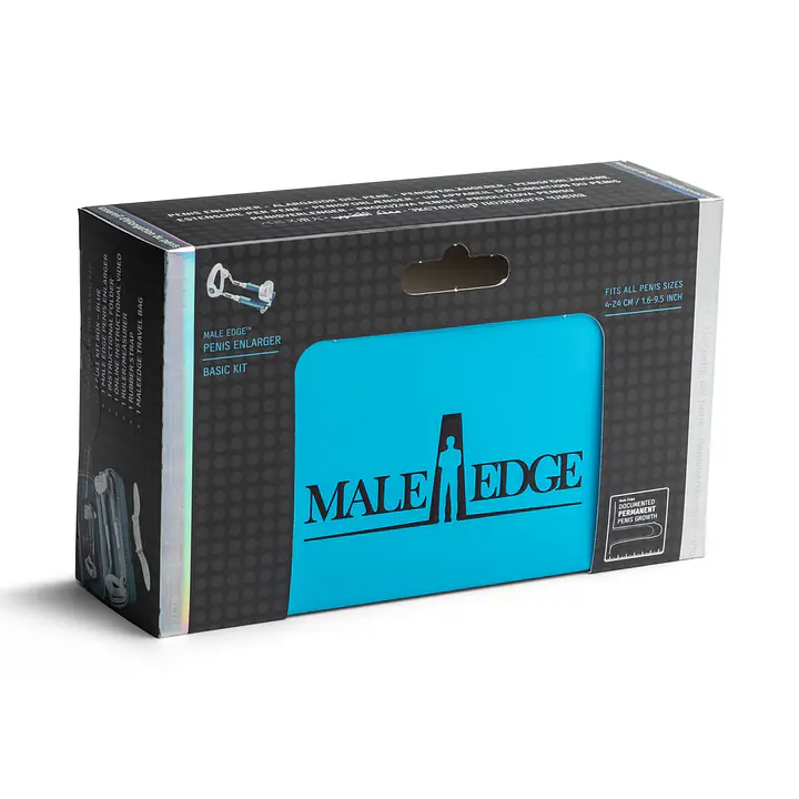 Екстендер для збільшення члена Male Edge Basic, ремінцевий, маса всього 65 г, міцний пластик - Master
