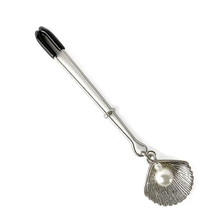 Затискач для клітора Art of Sex - Clit Clamp Silver Pearl - Master