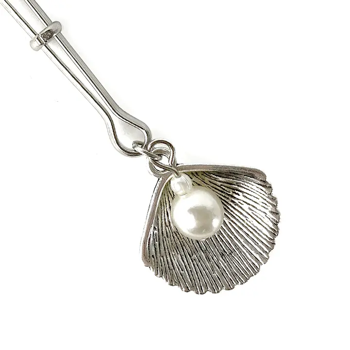 Затискач для клітора Art of Sex - Clit Clamp Silver Pearl - Master