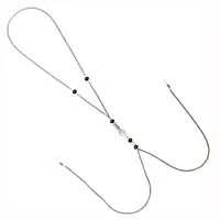Прикраса для сосків Art of Sex - Nipple Clamps Arrow, колір чорний - Master