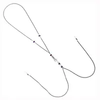 Прикраса для сосків Art of Sex - Nipple Clamps Arrow, колір фіолетовий - Master
