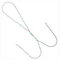 Прикраса для сосків Art of Sex - Nipple Clamps Arrow, колір м'ятний - Master