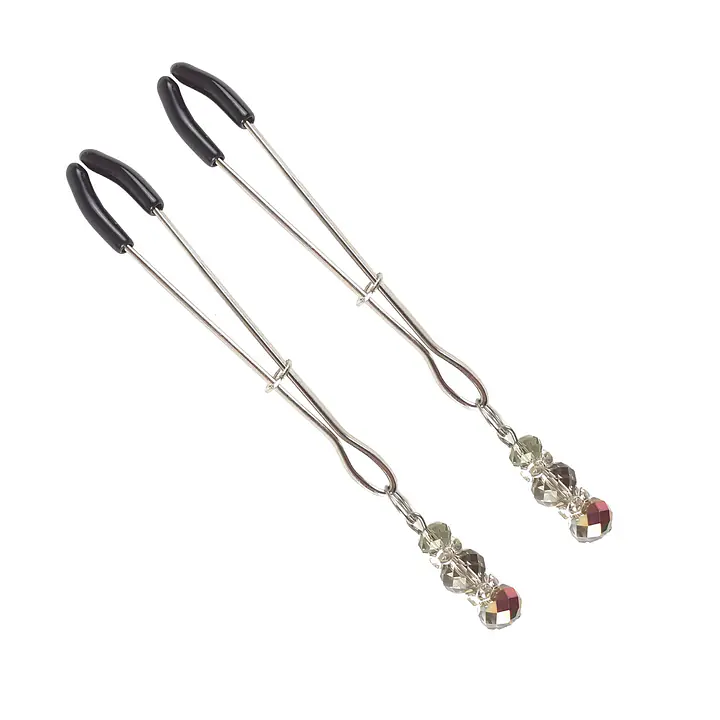 Затискач для сосків Art of Sex - Nipple Clamps Lovely Grey - Master