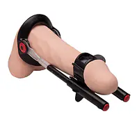 Екстендер для збільшення члена Male Edge Pro, ремінцевий, маса всього 65 г, міцний пластик - Master