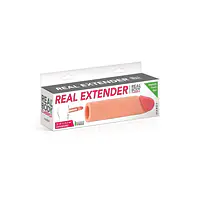 Насадка на член Real Body — Real Extender HARDY з відкритою головкою - Master