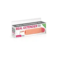 Насадка на член Real Body — Real Extender BEAST з відкритою головкою - Master