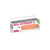 Насадка на член Real Body — Real Extender BIGGY із закритою головкою - Master