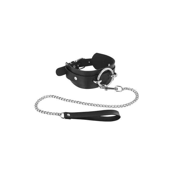 Нашийник з повідцем Fetish Tentation Ring and Leash - Master