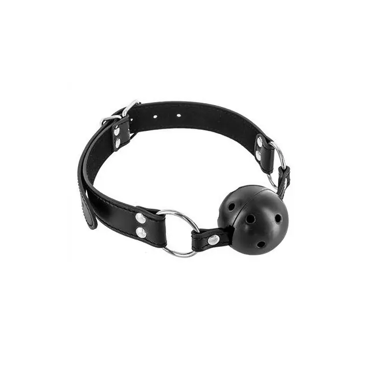 Повітропроникний кляп Fetish Tentation Rigid Gag Ball - Master