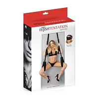 Секс-гойдалка на двері Fetish Tentation Door Straps з маскою на очі - Master