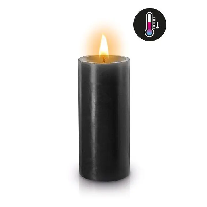 БДСМ-свічка низькотемпературна Fetish Tentation SM Low Temperature Candle Black - Master