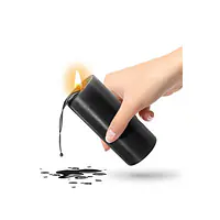 БДСМ-свічка низькотемпературна Fetish Tentation SM Low Temperature Candle Black - Master