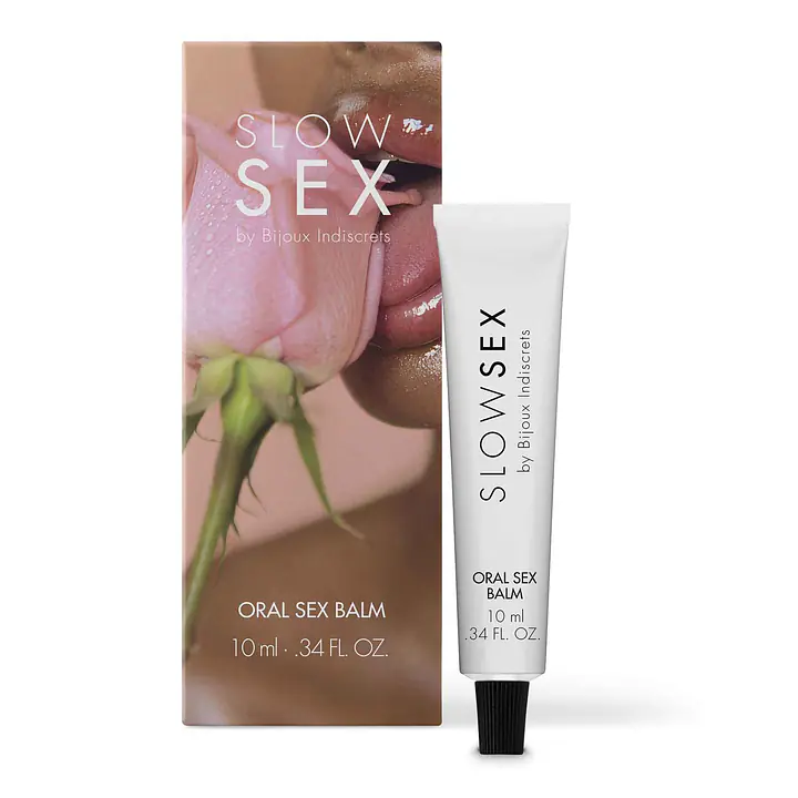 Стимулювальний бальзам для мінету Bijoux Indiscrets Slow Sex Oral sex balm - Master