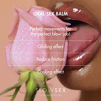 Стимулювальний бальзам для мінету Bijoux Indiscrets Slow Sex Oral sex balm - Master