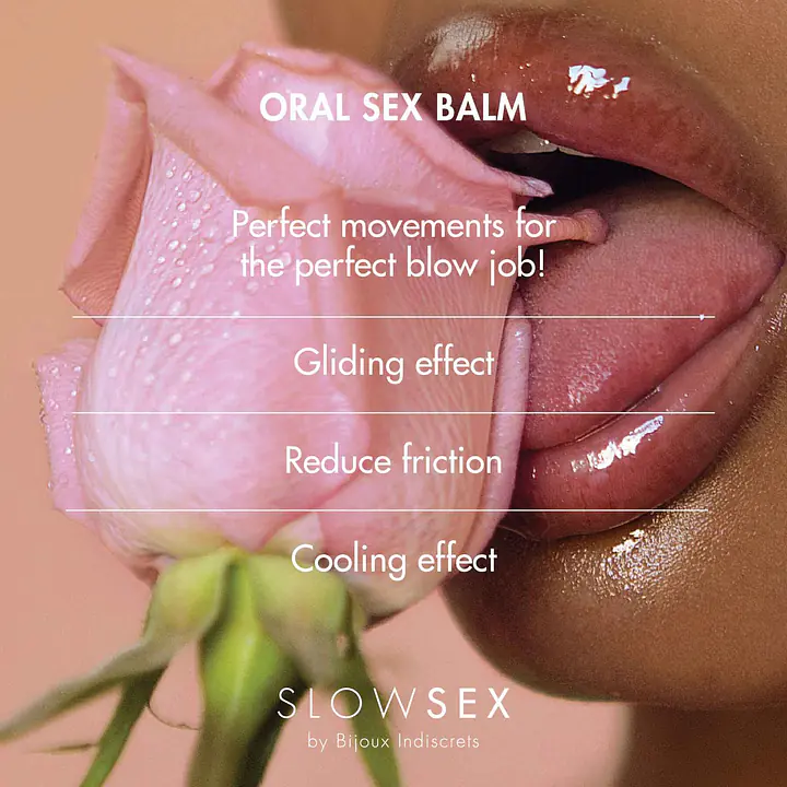 Стимулювальний бальзам для мінету Bijoux Indiscrets Slow Sex Oral sex balm - Master