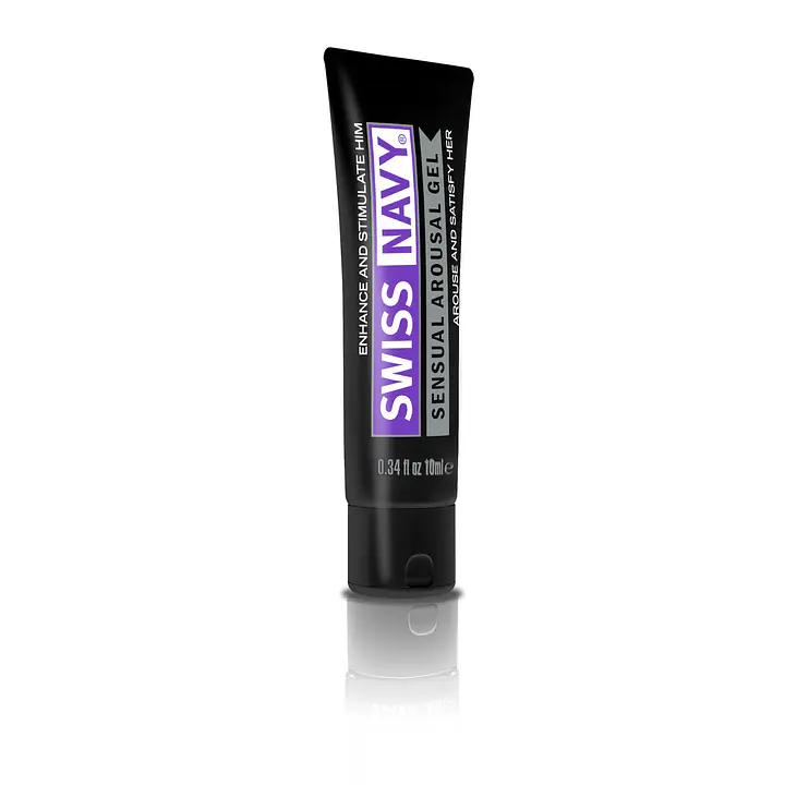 Збуджувальний лубрикант на водно-силіконовій основі Swiss Navy Sensual Arousal Gel 10 мл - Master