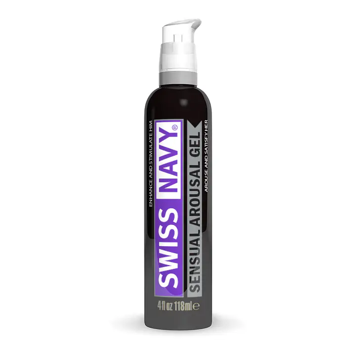 Збуджувальний лубрикант на водно-силіконовій основі Swiss Navy Sensual Arousal Gel 118 мл - Master