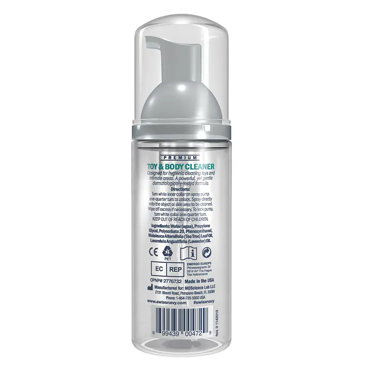 Пінка для чищення Swiss Navy Toy&Body Cleaner 47мл - Master