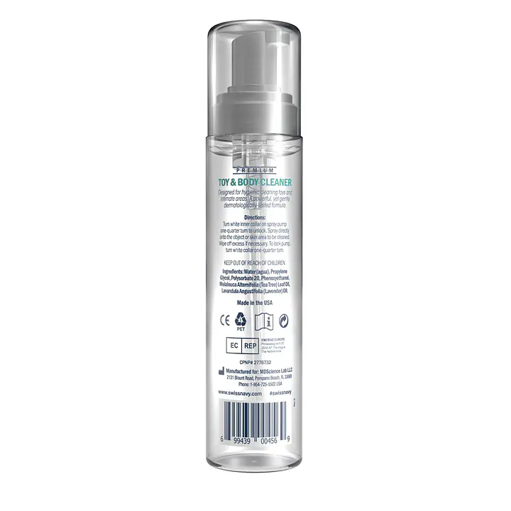 Засіб для чищення Swiss Navy Toy&Body Cleaner 29,5мл - Master