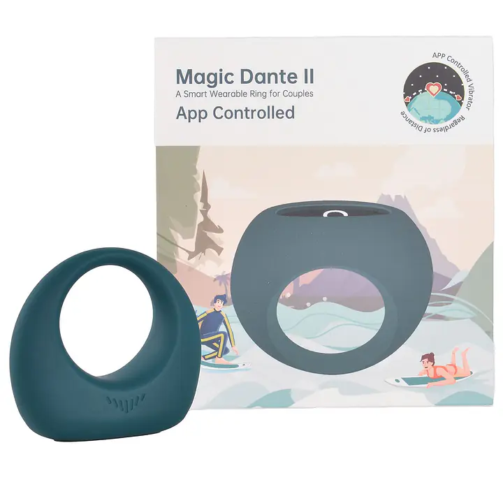 Ерекційне віброкільце Magic Motion Dante II, керування за допомогою смартфона - Master