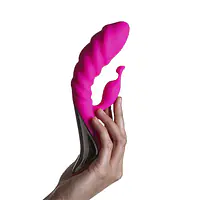 Вібратор Adrien Lastic Trigger з масажними рухами стовбура - Master