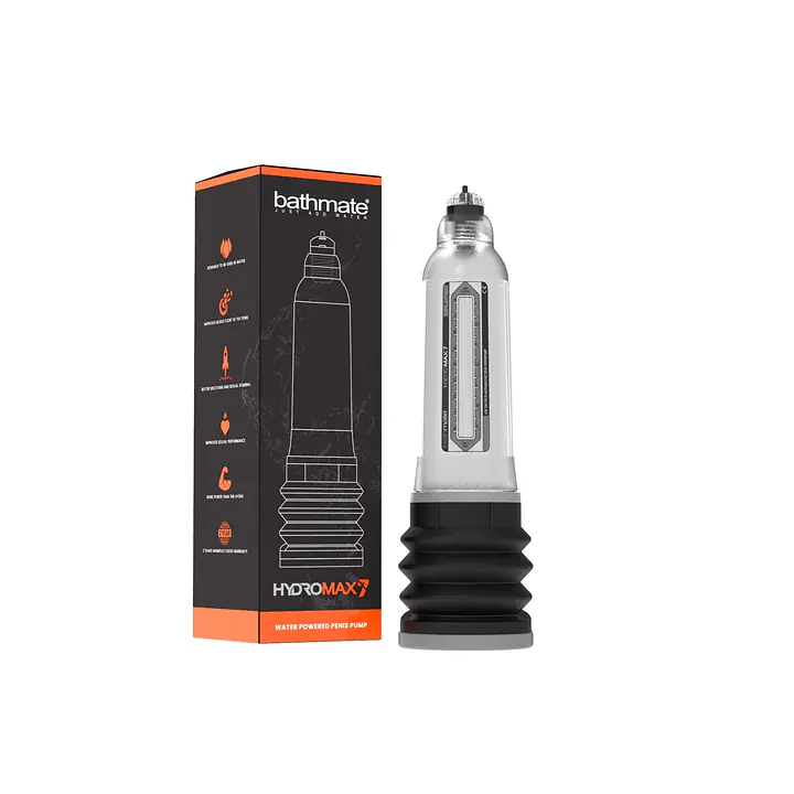 Гідропомпа Bathmate Hydromax 7 Clear, для члена довжиною від 12,5 до 18 см, діаметр до 5 см - Master