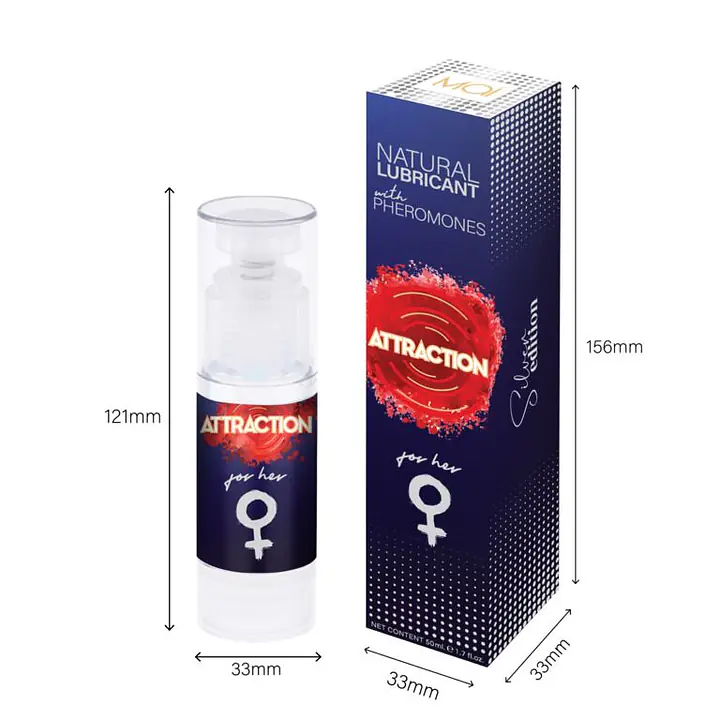 Змазка на водній основі MAI Attraction for Her (50 мл) з феромонами для неї - Master