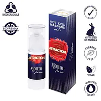 Їстівна масажна олія MAI Attraction Mojito Hot Kiss (50 мл) - Master