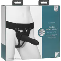 Страпон-унісекс Doc Johnson Body Extensions – Be Strong, порожня насадка - Master