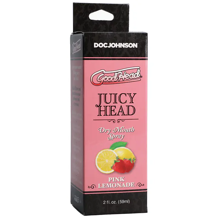 Зволожувальний спрей оральний Doc Johnson GoodHead – Juicy Head Dry Mouth Spray – Pink Lemonade 59мл - Master