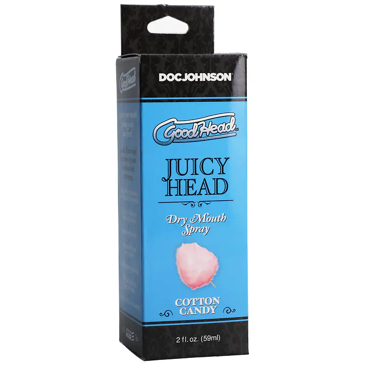 Зволожувальний спрей оральний Doc Johnson GoodHead – Juicy Head Dry Mouth Spray – Cotton Candy 59мл - Master