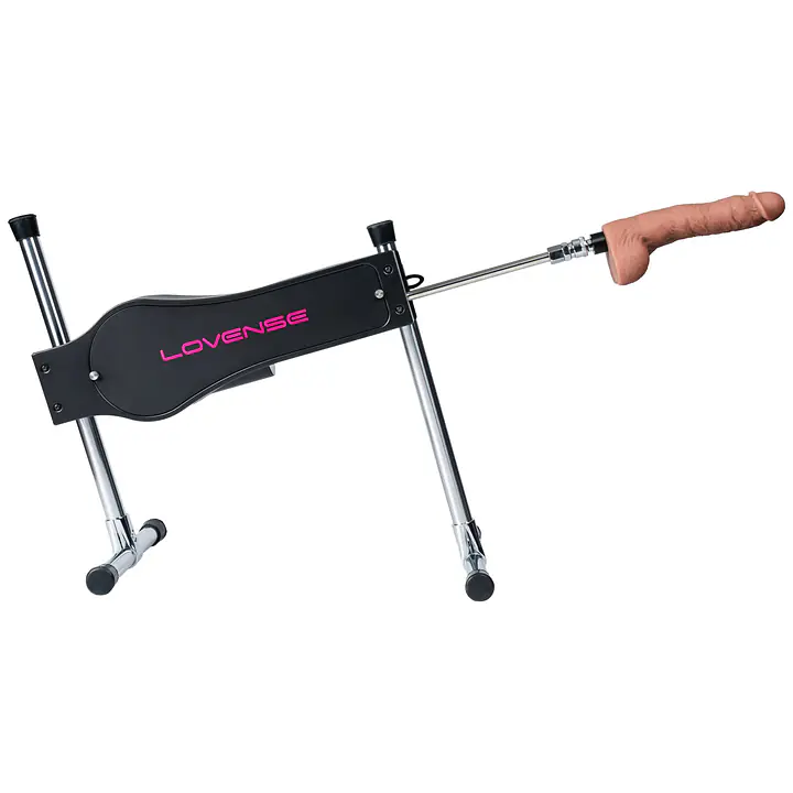 Смарт секс-машина Lovense Sex Machine, два штоки та фалоімітатори, можна для вебкаму - Master