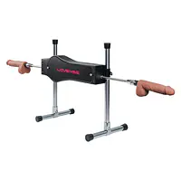 Смарт секс-машина Lovense Sex Machine, два штоки та фалоімітатори, можна для вебкаму - Master