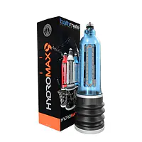 Гідропомпа Bathmate Hydromax 9 Blue, для члена довжиною від 18 до 23см, діаметр до 5,5 см - Master