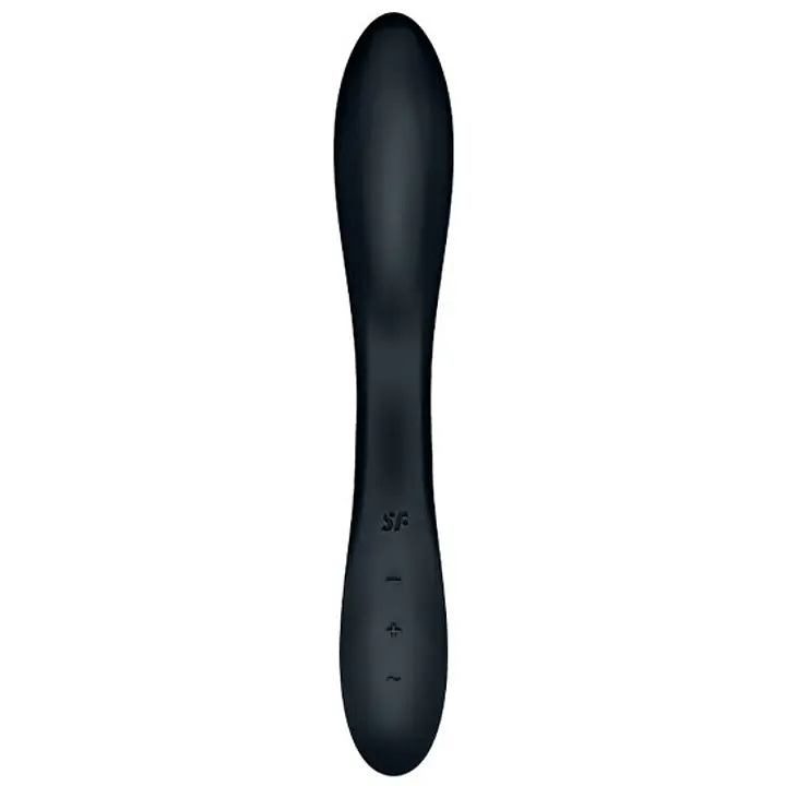 Вібратор із перлинною стимуляцією точки G Satisfyer Rrrolling Explosion Black - Master