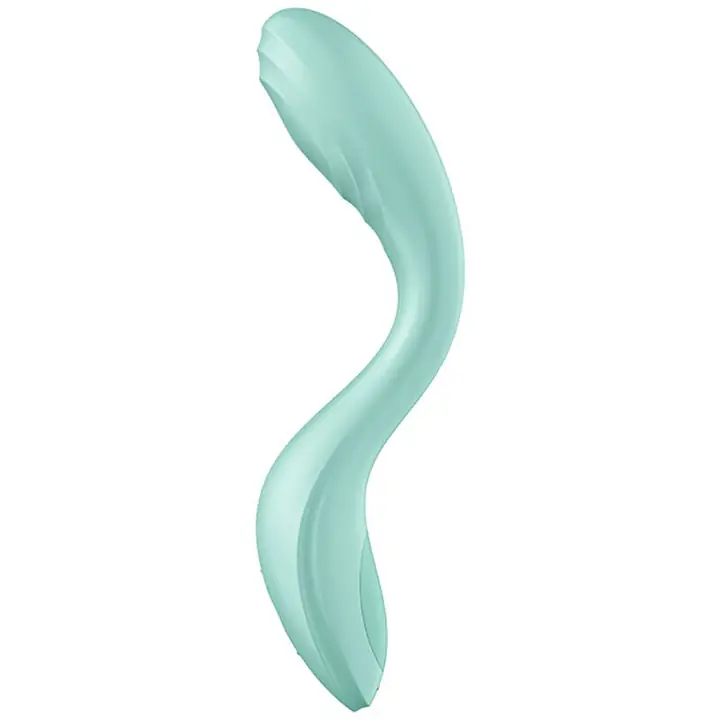 Вібратор із перлинною стимуляцією точки G Satisfyer Rrrolling Pleasure Mint - Master