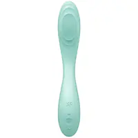 Вібратор із перлинною стимуляцією точки G Satisfyer Rrrolling Pleasure Mint - Master