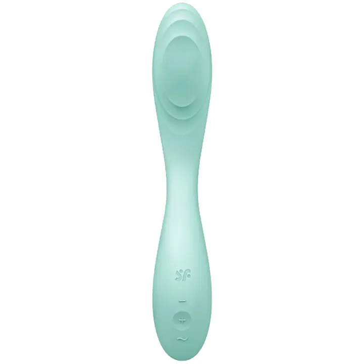 Вібратор із перлинною стимуляцією точки G Satisfyer Rrrolling Pleasure Mint - Master