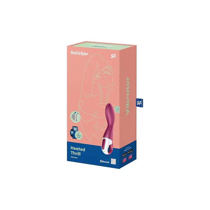 Смарт вібратор точки G Satisfyer Heated Thrill з функцією підігріву - Master