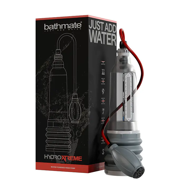 Гідропомпа Bathmate HydroXtreme 9, для члена довжиною від 18 до 23 см, діаметр до 5,5 см - Master