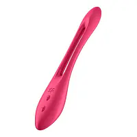 Універсальний гнучкий вібратор для пар Satisfyer Elastic Joy Red - Master