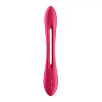 Універсальний гнучкий вібратор для пар Satisfyer Elastic Joy Red - Master