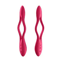 Універсальний гнучкий вібратор для пар Satisfyer Elastic Joy Red - Master