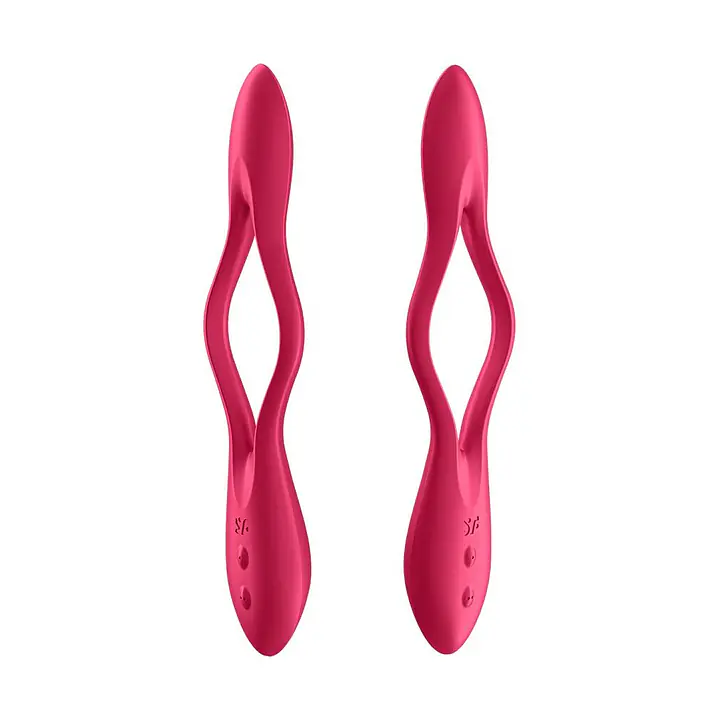 Універсальний гнучкий вібратор для пар Satisfyer Elastic Joy Red - Master