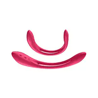 Універсальний гнучкий вібратор для пар Satisfyer Elastic Joy Red - Master