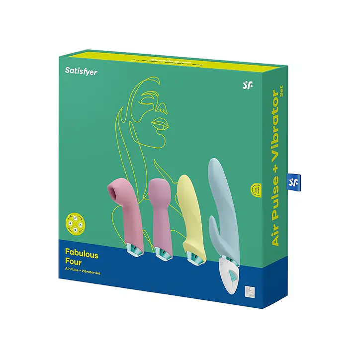 Подарунковий набір секс-іграшок Satisfyer Fabulous Four - Master