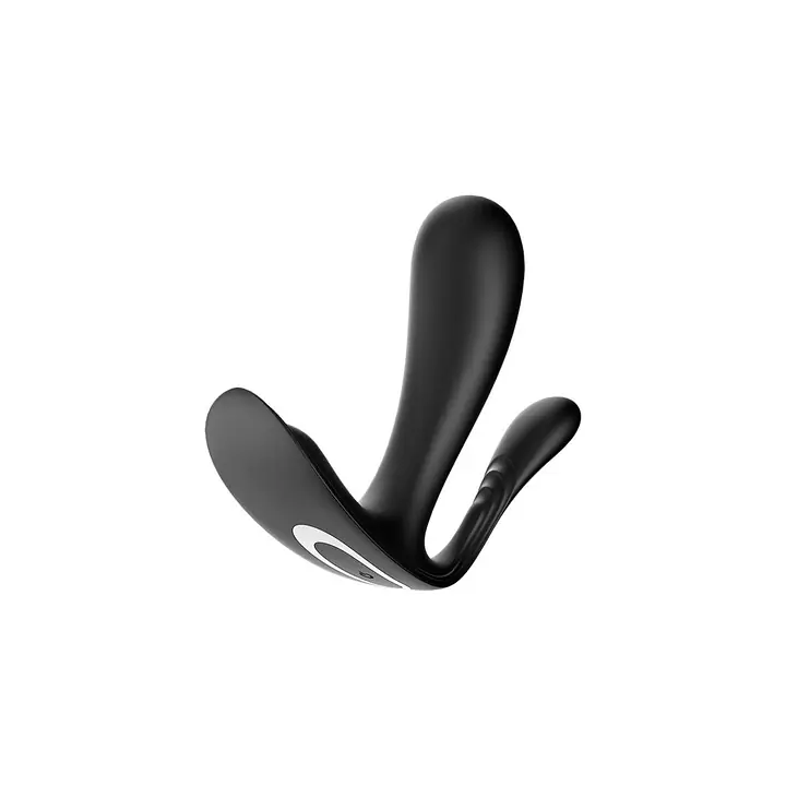 Подвійний смарт-вібратор у трусики Satisfyer Top Secret+ Black - Master