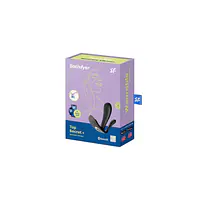 Подвійний смарт-вібратор у трусики Satisfyer Top Secret+ Black - Master